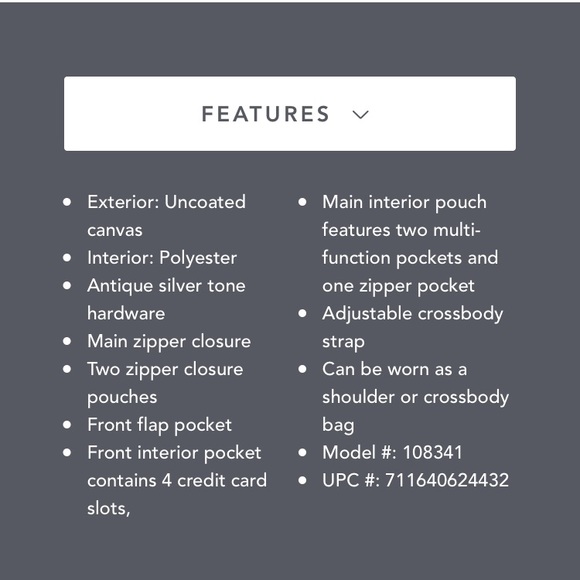 sakroots Austen Double Gusset Crossbody - Picture 6 of 7